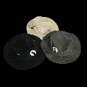 Babcia Stenia - Bucket Hat - Black Khaki Champagne 2.webp