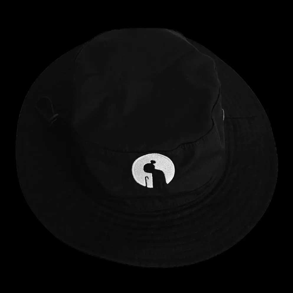 Babcia Stenia - Bucket Hat - Black Front 1.webp