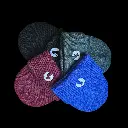 Babcia Stenia SOFT BEANIE - BLACK GREEN ROYAL BLUE BURGUNDY (3).webp