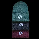 Babcia Stenia CLASSIC BEANIE - BLACK GREEN BURGUNDY (2).webp
