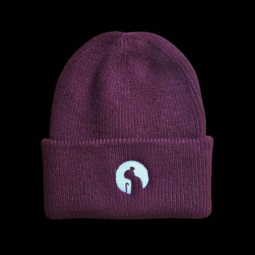Babciny SOFT BEANIE - BURGUNDY