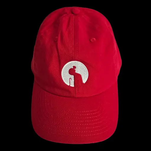 Babciny DAD HAT - RED