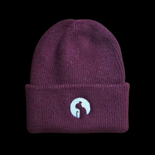 Babciny SOFT BEANIE - BURGUNDY